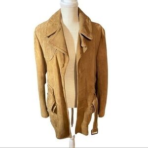 Kurland jacket size large, teddy bear lined, liner removable.